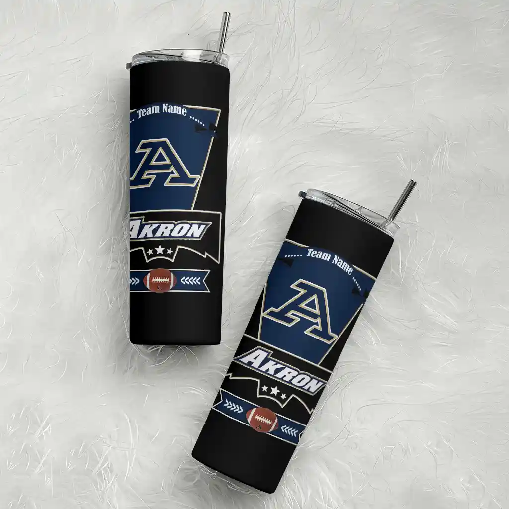 personalized-akron-zips-helmet-belt-blue-black-skinny-tumbler-top-rated-1-1.webp