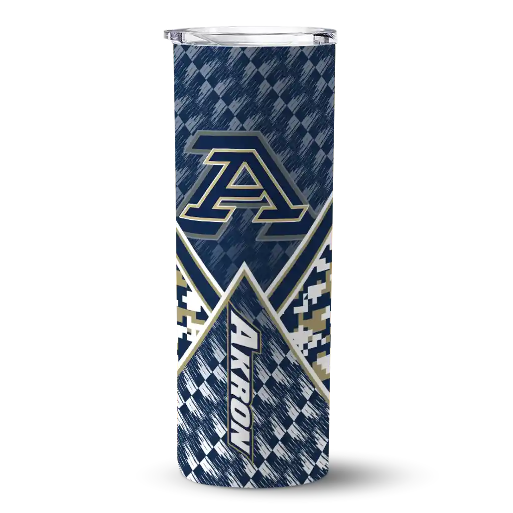 personalized-akron-zips-monogram-burst-blue-white-skinny-tumbler-best-selling.webp personalized akron zips monogram burst blue white skinny tumbler best selling