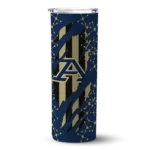 personalized-akron-zips-star-pop-blue-black-skinny-tumbler-best-selling.webp