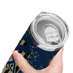 personalized-akron-zips-star-pop-blue-black-skinny-tumbler-best-selling.webp
