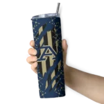personalized-akron-zips-star-pop-blue-black-skinny-tumbler-best-selling.webp