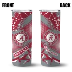personalized-alabama-crimson-tide-helmet-clash-crimson-skinny-tumbler-best-selling.webp