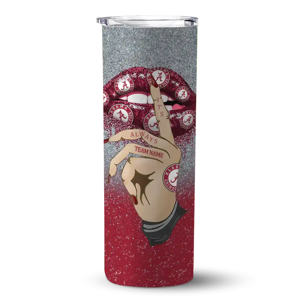 personalized-alabama-crimson-tide-sparkle-lips-crimson-skinny-tumbler-best-selling-1.webp personalized alabama crimson tide sparkle lips crimson skinny tumbler best selling 1