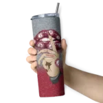 personalized-alabama-crimson-tide-sparkle-lips-crimson-skinny-tumbler-best-selling-1.webp