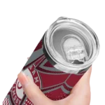personalized-alabama-crimson-tide-web-stripes-crimson-white-skinny-tumbler-best-selling.webp
