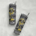 personalized-appalachian-state-mountaineers-chevron-v-black-gray-skinny-tumbler-best-selling.webp