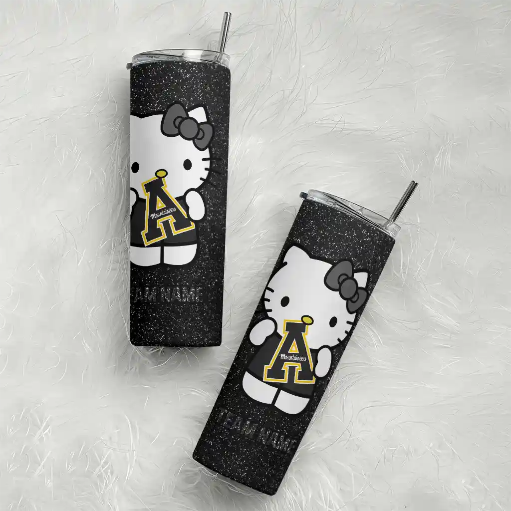personalized-appalachian-state-mountaineers-hello-kitty-black-skinny-tumbler-top-rated.webp