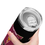 personalized arizona state sun devils helmet belt maroon black skinny tumbler best selling 1 1.webp