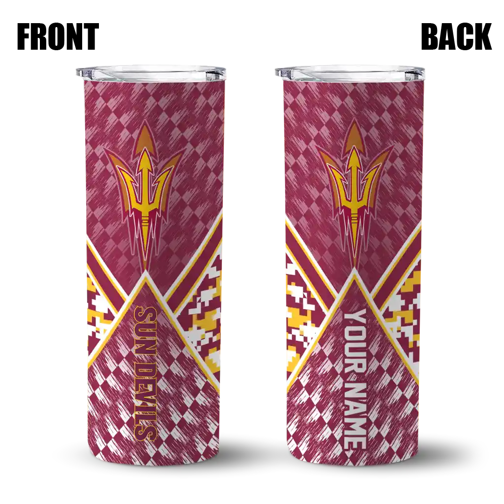 personalized-arizona-state-sun-devils-monogram-burst-maroon-white-skinny-tumbler-fashion-forward.webp