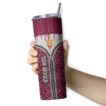 personalized-arizona-state-sun-devils-sparkle-drip-maroon-skinny-tumbler-best-selling.webp
