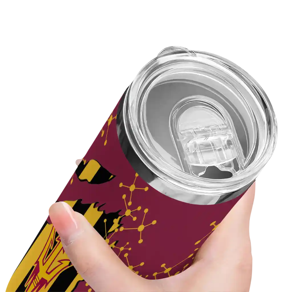 personalized-arizona-state-sun-devils-star-pop-maroon-black-skinny-tumbler-high-quality.webp