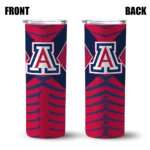 personalized-arizona-wildcats-camo-texture-red-skinny-tumbler-best-selling.webp