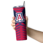 personalized-arizona-wildcats-camo-texture-red-skinny-tumbler-best-selling.webp