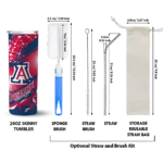 personalized-arizona-wildcats-helmet-clash-red-skinny-tumbler-best-selling.webp