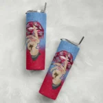 personalized-arizona-wildcats-sparkle-lips-red-skinny-tumbler-best-selling-1.webp