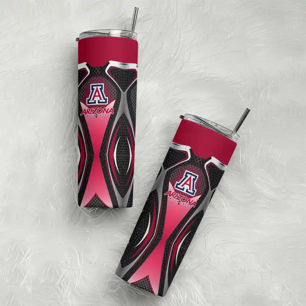 personalized-arizona-wildcats-superman-emblem-red-black-skinny-tumbler-top-rated.webp