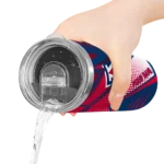 personalized-arizona-wildcats-web-stripes-red-white-skinny-tumbler-best-selling.webp