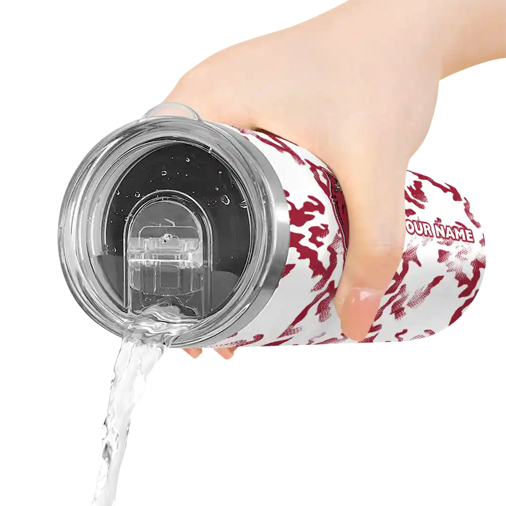 personalized-arkansas-razorbacks-claw-marks-red-white-skinny-tumbler-latest-model-1.webp