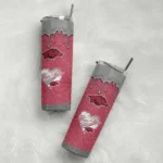 personalized-arkansas-razorbacks-pixel-fade-red-skinny-tumbler-best-selling-1.webp