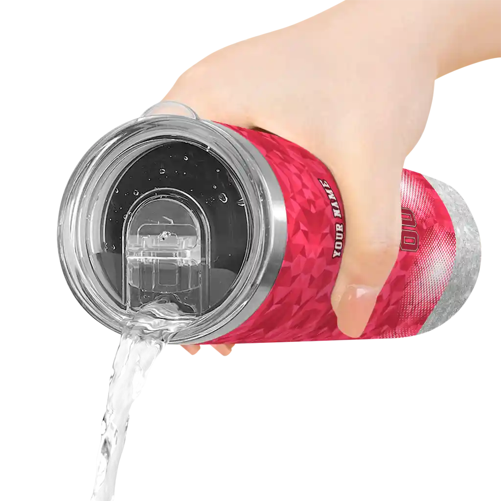 personalized-arkansas-razorbacks-starburst-tiles-red-skinny-tumbler-latest-model.webp