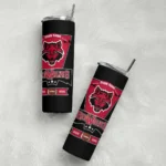 personalized-arkansas-state-red-wolves-helmet-belt-scarlet-black-skinny-tumbler-best-selling-1.webp
