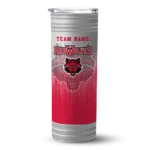 personalized-arkansas-state-red-wolves-swirl-texture-scarlet-skinny-tumbler-best-selling-1.webp