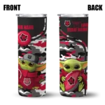 personalized-arkansas-state-red-wolves-yoda-camo-scarlet-black-skinny-tumbler-best-selling-1.webp