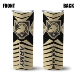 personalized-army-black-knights-camo-texture-gold-skinny-tumbler-best-selling.webp