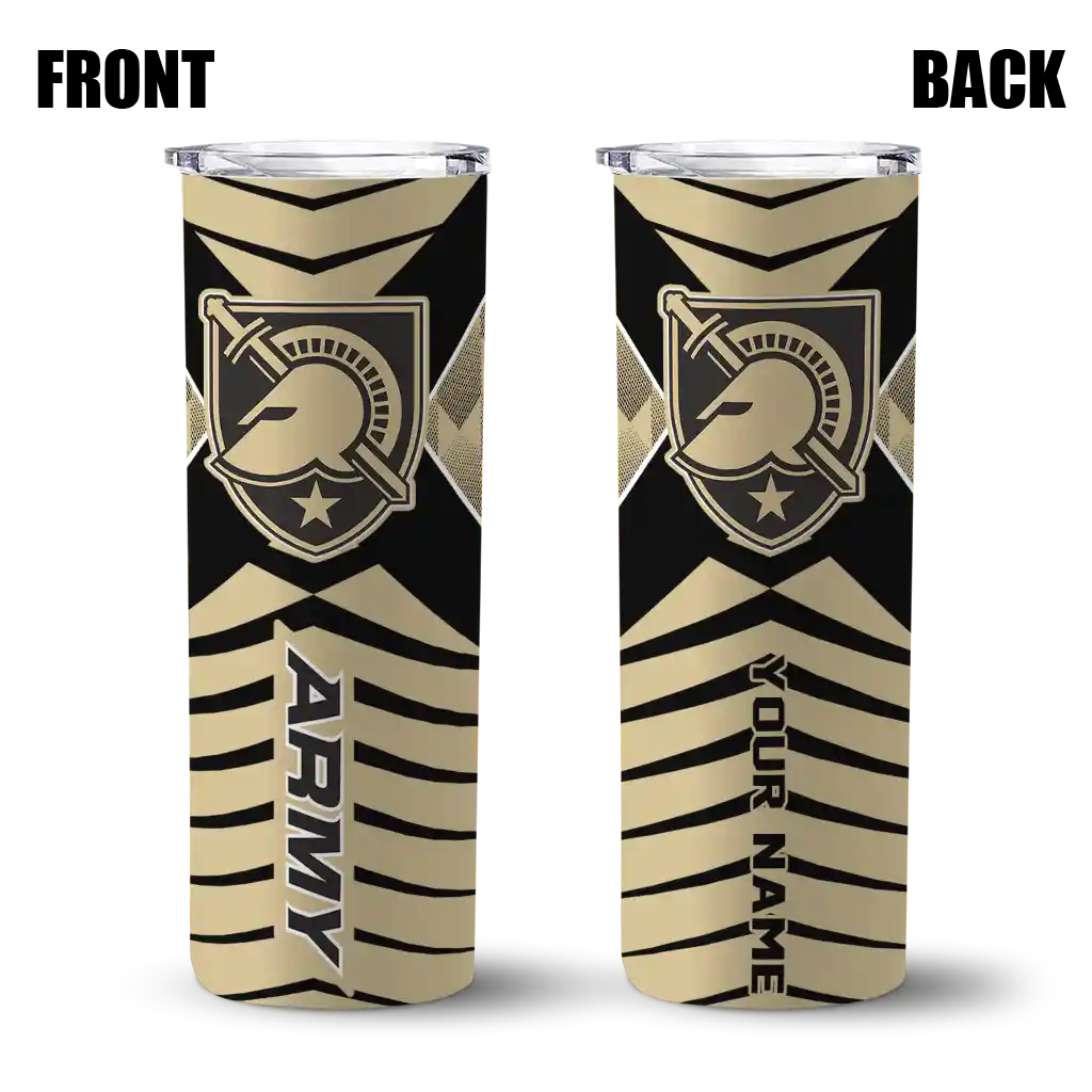 personalized-army-black-knights-camo-texture-gold-skinny-tumbler-fashion-forward.webp