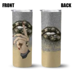 personalized-army-black-knights-sparkle-lips-gold-skinny-tumbler-best-selling-1.webp
