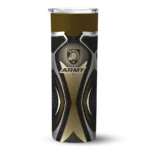 personalized-army-black-knights-superman-emblem-gold-black-skinny-tumbler-best-selling.webp