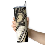 personalized-army-black-knights-web-stripes-gold-white-skinny-tumbler-best-selling.webp