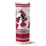 personalized-ball-state-cardinals-snoopy-dog-red-white-skinny-tumbler-best-selling.webp