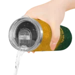 personalized baylor bears sparkle lips green skinny tumbler best selling 2 1 4.webp