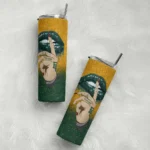 personalized-baylor-bears-sparkle-lips-green-skinny-tumbler-best-selling-3.webp