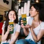 personalized baylor bears sparkle lips green skinny tumbler best selling 2 1 4.webp