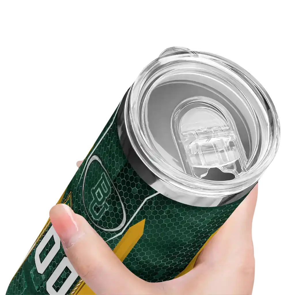 personalized-baylor-bears-stacked-diamond-green-skinny-tumbler-high-quality.webp