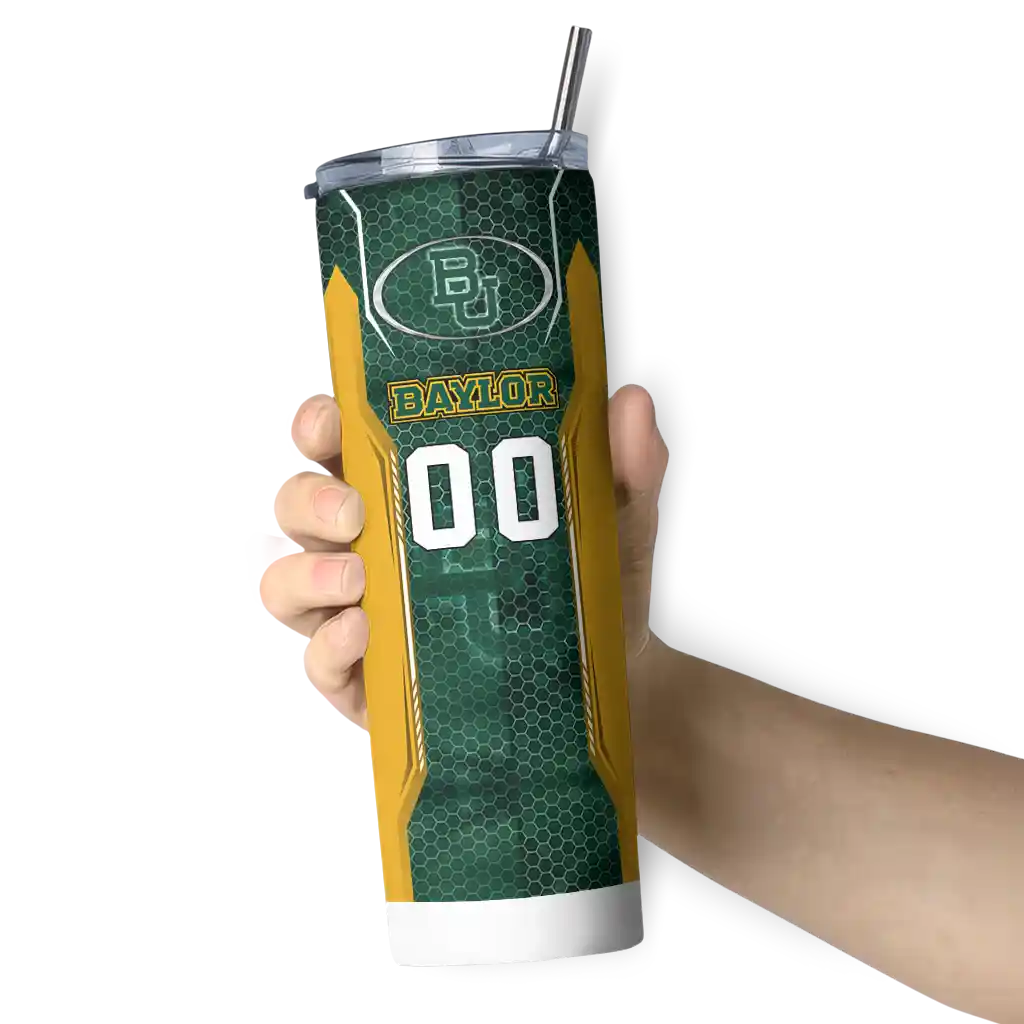 personalized-baylor-bears-stacked-diamond-green-skinny-tumbler-premium-grade.webp