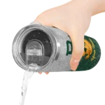 personalized baylor bears winnie the pooh green gray skinny tumbler best selling 1.webp