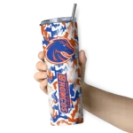 personalized-boise-state-broncos-claw-marks-orange-white-skinny-tumbler-best-selling.webp