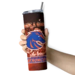 personalized-boise-state-broncos-rose-romance-orange-black-skinny-tumbler-best-selling.webp