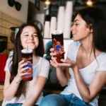 personalized boise state broncos rose romance orange black skinny tumbler best selling 4 1 2.webp