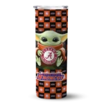 personalized-boise-state-broncos-yoda-cozy-orange-black-skinny-tumbler-best-selling.webp
