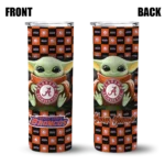 personalized-boise-state-broncos-yoda-cozy-orange-black-skinny-tumbler-best-selling.webp