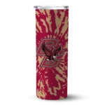 personalized-boston-college-eagles-metallic-grid-maroon-skinny-tumbler-best-selling.webp