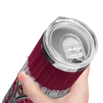personalized-boston-college-eagles-sparkle-drip-maroon-skinny-tumbler-best-selling.webp