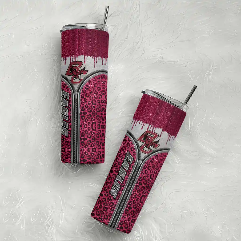personalized-boston-college-eagles-sparkle-drip-maroon-skinny-tumbler-top-rated.webp