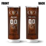 personalized-bowling-green-falcons-stacked-diamond-orange-skinny-tumbler-best-selling.webp