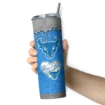 personalized-buffalo-bulls-pixel-fade-royal-blue-skinny-tumbler-best-selling.webp