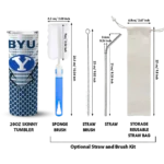 personalized-byu-cougars-chevron-stripes-blue-skinny-tumbler-best-selling.webp